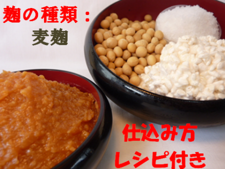 麦麹手作り味噌キット